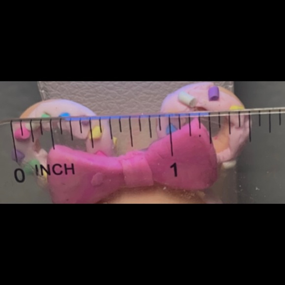 Minnie Mouse Ears shaped like donut (new) - Picture 3 of 3